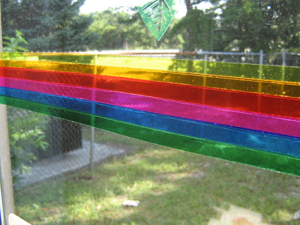 TRANSPARENT Colored Tapes.  Pick Your Color and Size