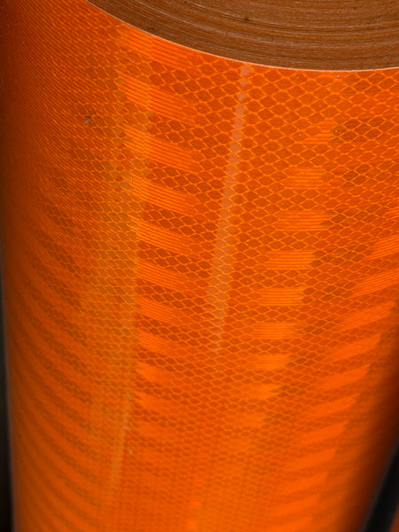 3M  Orange Reflective Stripes and Tape