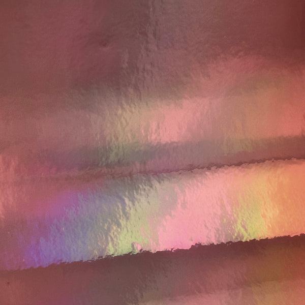 Oil Slick Rainbow Holographic Sign Vinyl, Choose Your Color and Size