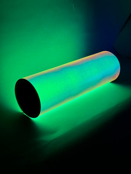 Glow in the Dark Vinyl,  Choose Color and Size Phosphorescent