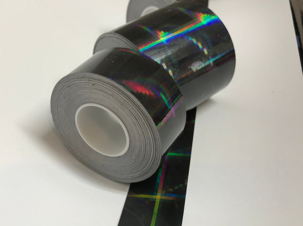 PLAID Holographic Tape, Choose Your Size and Color, Wild Iridescent tape