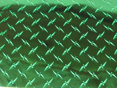 Diamond Plate Wall Border Vinyl, Choose Your Size and Color, 6" and 8" wide roll