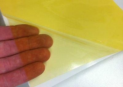 Transparent Sign Vinyl with Adhesive, choose your color and size, wide rolls