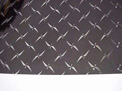 Diamond Plate Wall Border Vinyl, Choose Your Size and Color, 6" and 8" wide roll