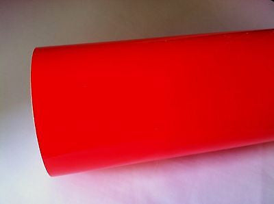 Roll of Neon Sign Vinyl, 24 Inch x 150 feet,  Choose Your Color. Fluorescents!!