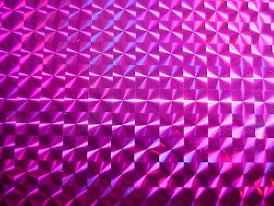 Sheets of Holographic PRISM Sign Vinyl, Choose Size and Color, 1/4" Mosaic