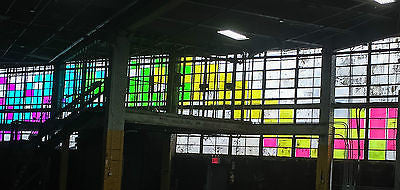 Transparent Sign Vinyl with Adhesive, choose your color and size, wide rolls