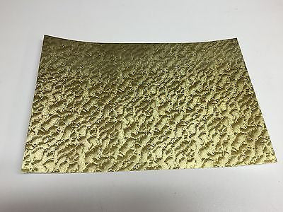 Gold Leaf Sign Vinyl  25" x 50 yards, LongLife Metallic Plastic with Adhesive