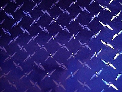 Diamond Plate Wall Border Vinyl, Choose Your Size and Color, 6" and 8" wide roll