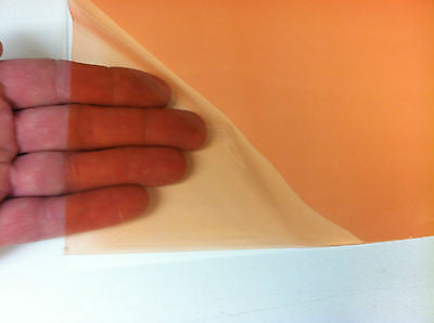 Transparent Sign Vinyl with Adhesive, choose your color and size, wide rolls