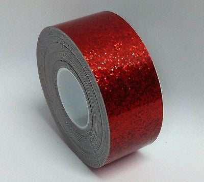 6 Rolls of Glitter Flake Vinyl Tape,  choose your color and sizes. Sparkle Tape