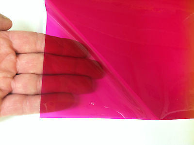 Transparent Sign Vinyl with Adhesive, choose your color and size, wide rolls