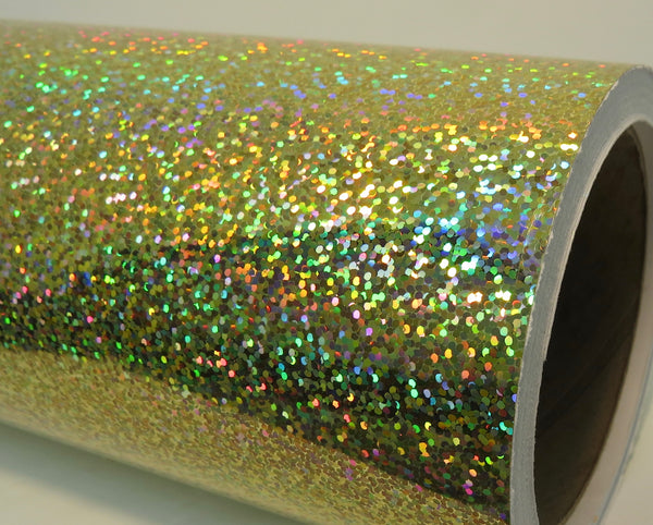 SEQUINS Holographic Glittering Sign Vinyl, Choose Color and Size, 12 and 24 inch widths