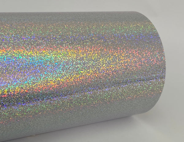 SHEETS of Stardust Hologlitter Pattern Sign Vinyl, Holographic
