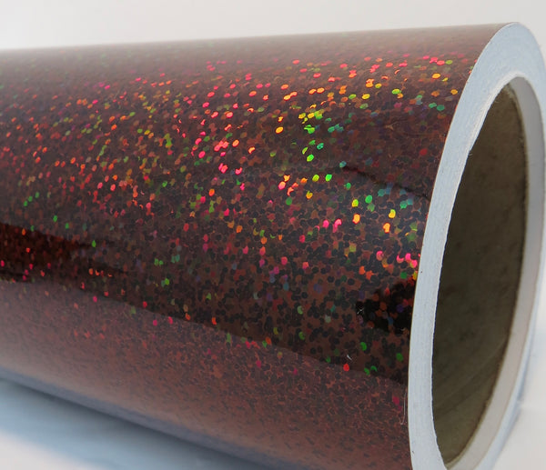 Metal Flake Sparkle Vinyl, Diffraction Vinyl, 24 inch x 150 foot rolls.