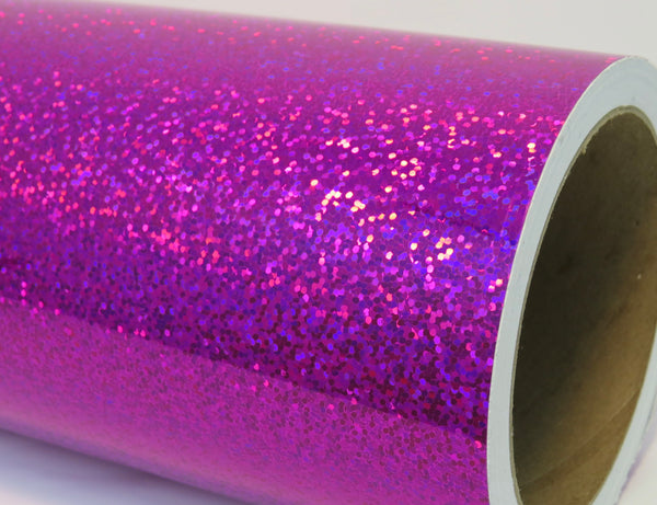 SHEETS of SEQUINS Holographic Glittering Sign Vinyl, Choose Color and Size