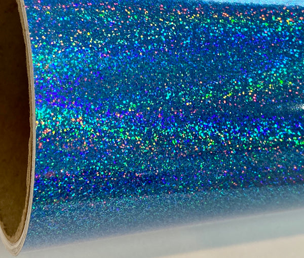 SHEETS of Stardust Hologlitter Pattern Sign Vinyl, Holographic