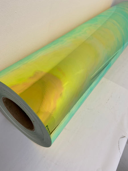 Fluorescent OPAL Mystique Color Changing Vinyl