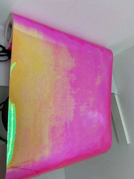 Fluorescent OPAL Mystique Color Changing Vinyl