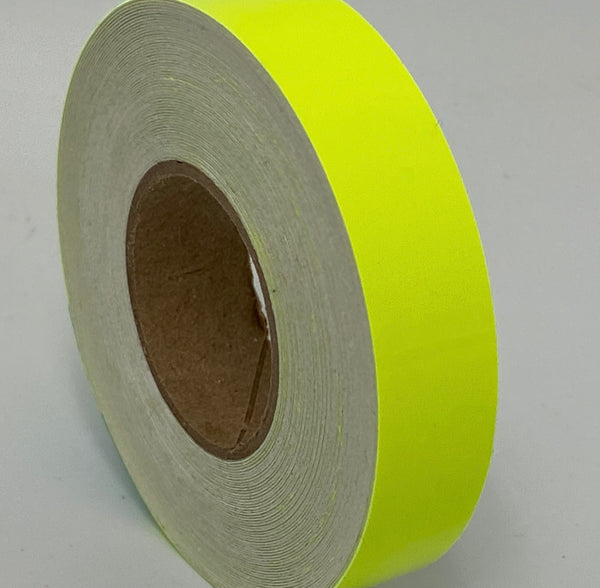 Wide Rolls of High Visibility Tape, Fluorescents, Neon Tape