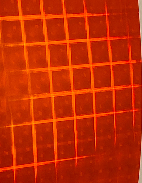 PLAID Sign Vinyl, Holographic Hyperplaid, choose your color