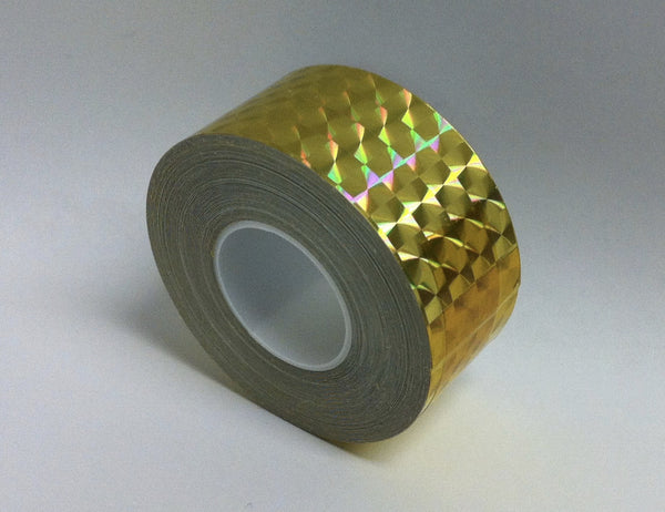 Prism Tape, Choose Your Color and Size, Holographic 1/4" Mosaic, Iridescent Tape.