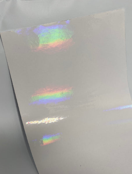 Holographic Overlay Vinyl, Pick Your Pattern and Size, Novelty Grade