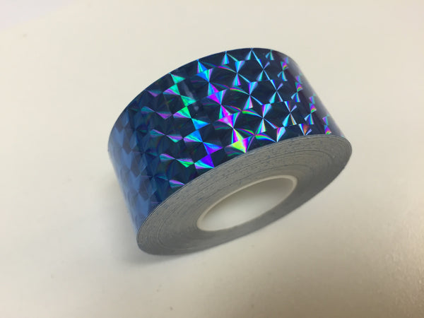 Prism Tape, Choose Your Color and Size, Holographic 1/4" Mosaic, Iridescent Tape.