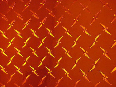 Diamond Plate Wall Border Vinyl, Choose Your Size and Color, 6" and 8" wide roll