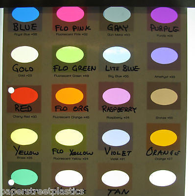 Transparent Sign Vinyl with Adhesive, choose your color and size, wide rolls