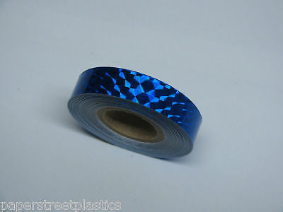10 rolls of Prism Tape, 1/2 Inch x 25 ft, Your color choices, Holographic Mosaic