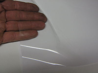 24 inch x 150 foot Rolls of Transparent Sign Vinyl with Adhesive