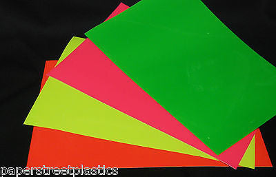 Roll of Neon Sign Vinyl, 24 Inch x 150 feet,  Choose Your Color. Fluorescents!!