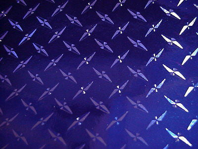 Diamond Plate Sign Vinyl, 3 sheets 8"x12", Choose Your Colors