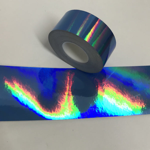 Roll of Holographic Rainbow Oil Slick Tape, choose your color and size, OILSLICK