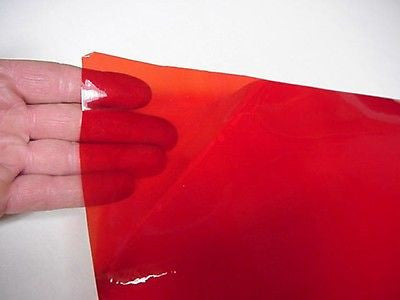24 inch x 150 foot Rolls of Transparent Sign Vinyl with Adhesive