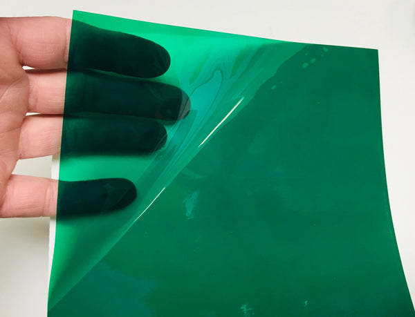 24 inch x 150 foot Rolls of Transparent Sign Vinyl with Adhesive