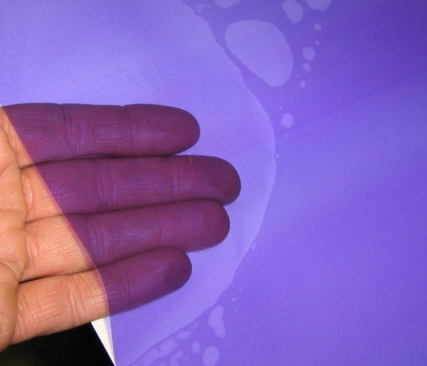 Transparent Sign Vinyl with Adhesive, choose your color and size, wide rolls
