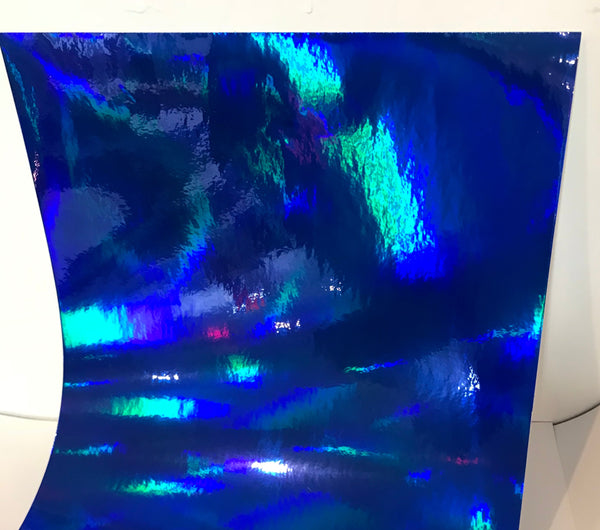SHEETS of Oil Slick RAINBOW Holographic Sign Vinyl, Choose  Color and Size