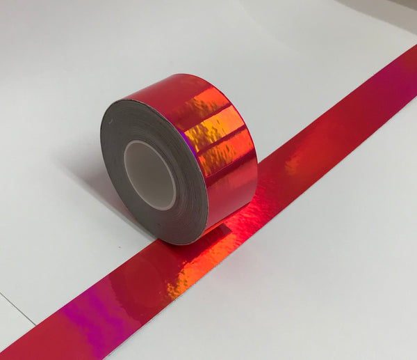 Wide Rolls of RAINBOW Oil Slick Tape, Holographic OILSLICK, pick color and size