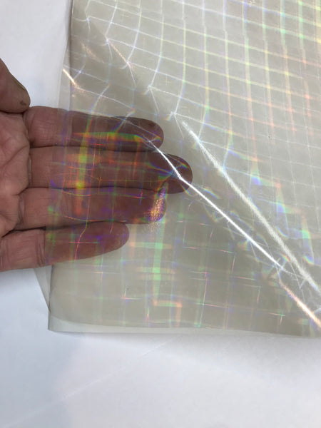 Holographic Overlay Vinyl, Pick Your Pattern and Size, Novelty Grade